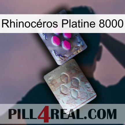 Rhinocéros Platine 8000 38